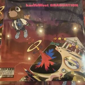 Kanye West "Graduation" 2lp purple vinyl gatefold cover